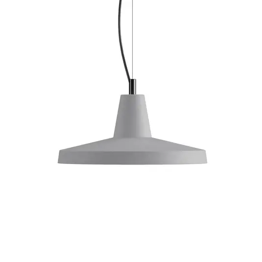Compra Adesso Lampada a sospensione Karman Gangster, grigio, Ø 35 cm, ceramica, E27