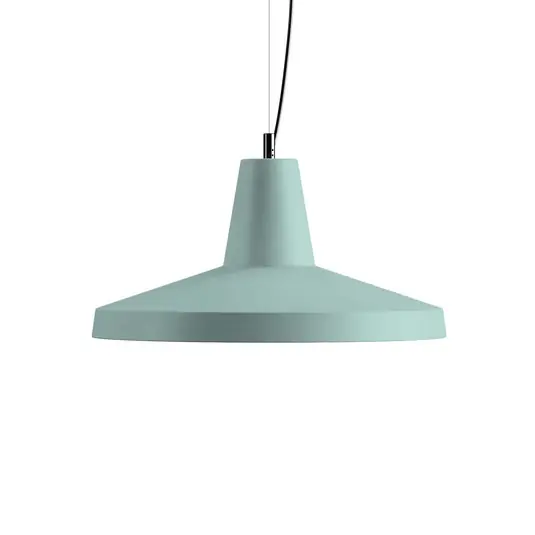 Offerta Limitata Lampada a sospensione Karman Gangster, verde, Ø 50 cm, ceramica, E27