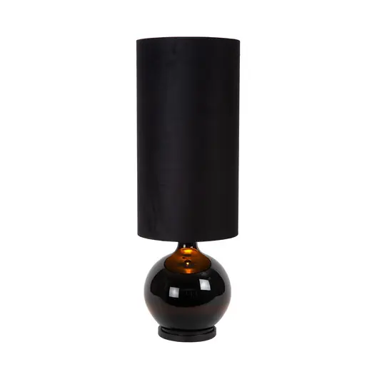 Nuova Collezione Piantana Esterad, nero, Ø 34 cm, altezza 100 cm, vetro