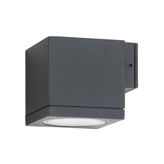 Applique da esterno 5161, nero, alluminio, vetro, 1 x GU10 Nuovo Arrivo